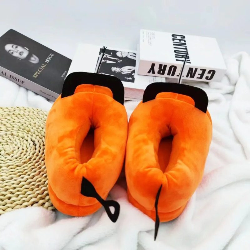 Men'S Shoes Grip - Anime motosserra homem pochita casa chinelo