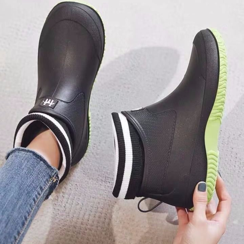 Men Shoes Offer - Botas de chuva masculinas macias jovens
