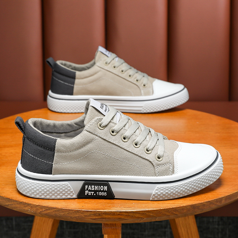 Men Shoes Ecco - Tênis Clássicos de Lona para Homens,