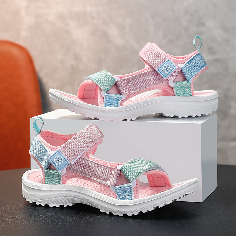 Sandal Sport Outdoor - Sandálias Infantis para Meninas, Calçados de
