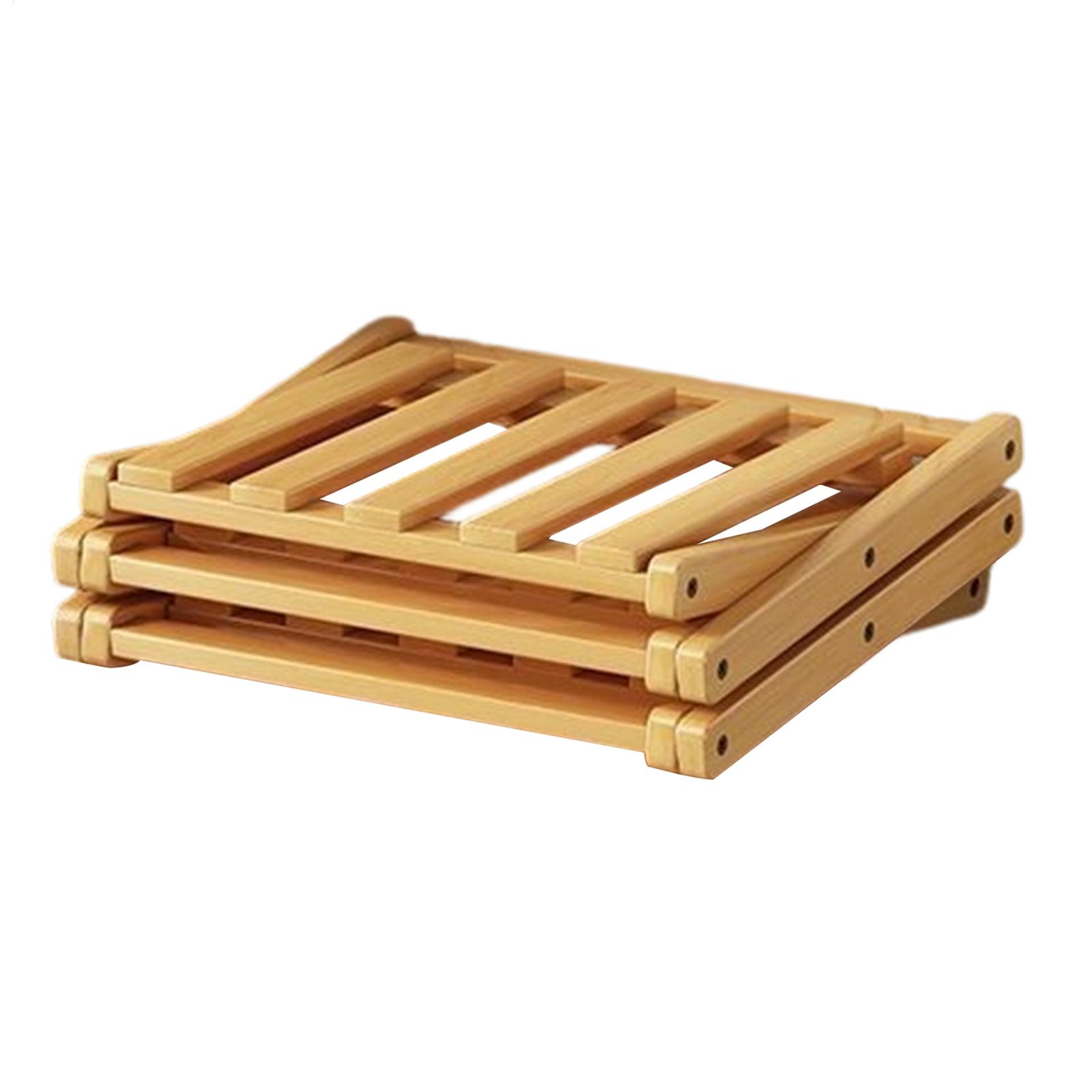 Men Shoes Rack - Prateleiras de madeira para sapatos, 3