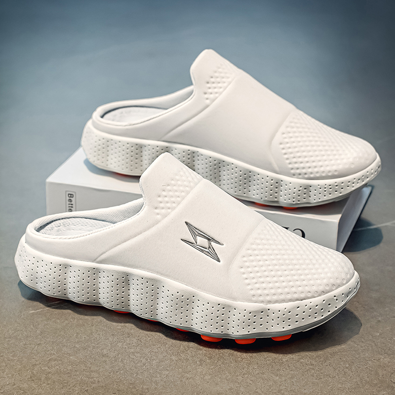 Men'S Shoes Grip - Sapatos Casuais Slip-On de Tamanho Grande