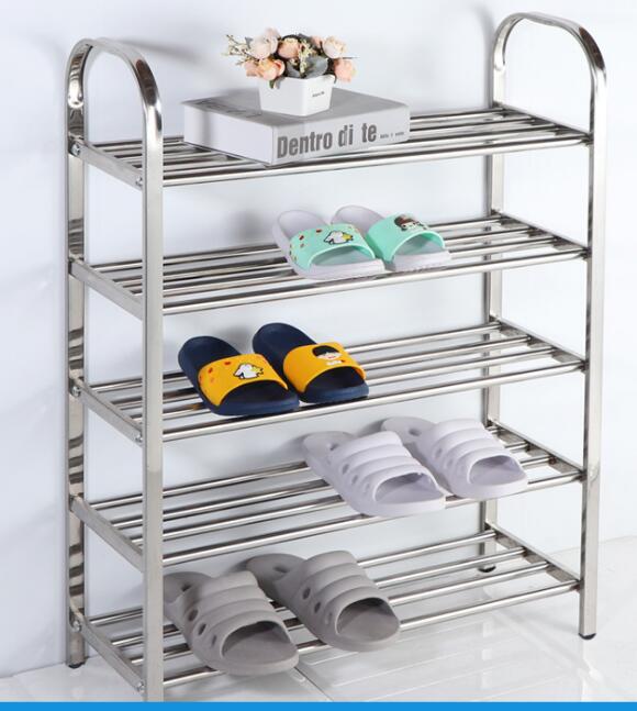Men Shoes Rack - Rack de sapatos de aço inoxidável,
