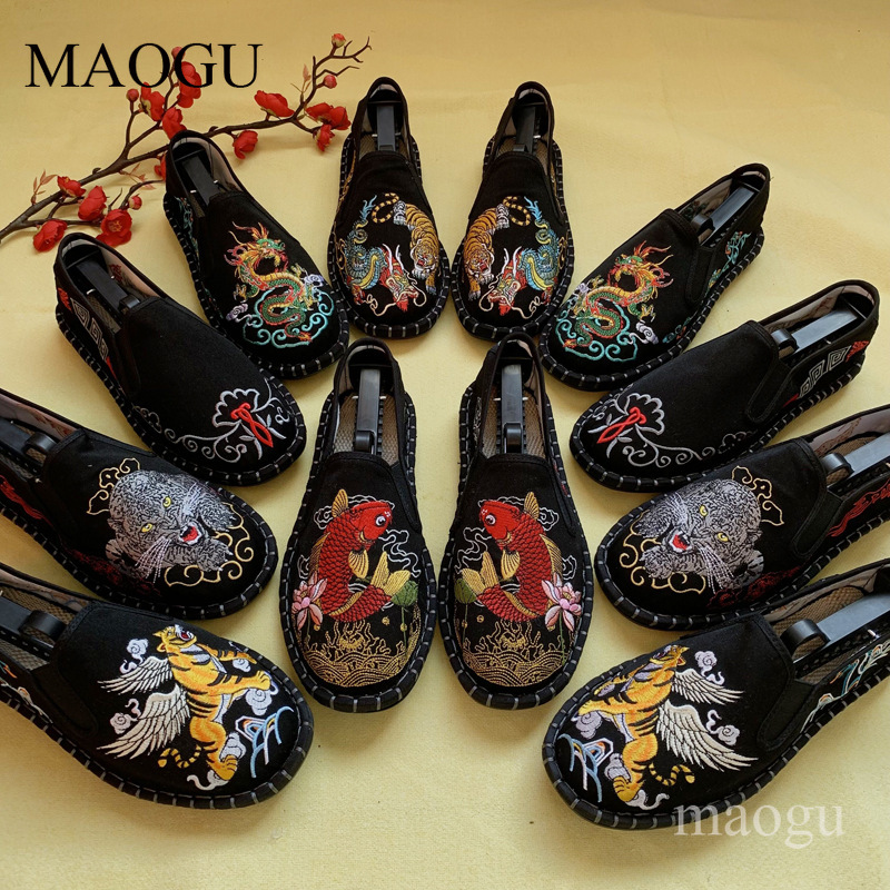Men Shoes Ecco - Sapatos Slip-On Unissex Estilo Chinês com