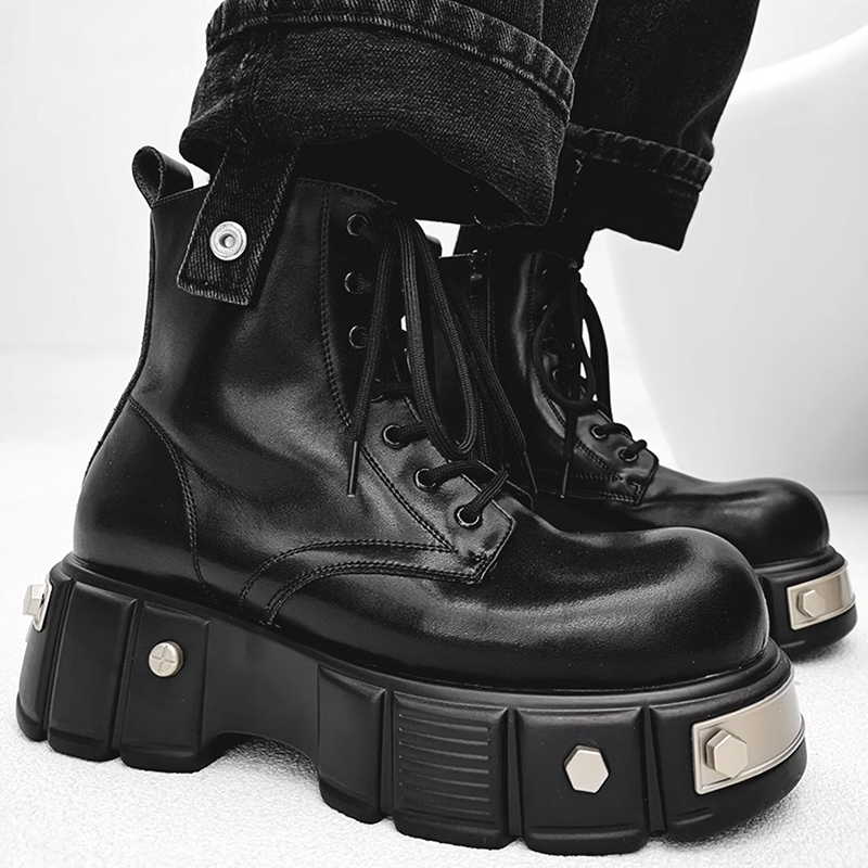Men Shoes Designer - Botas de plataforma alta de designer