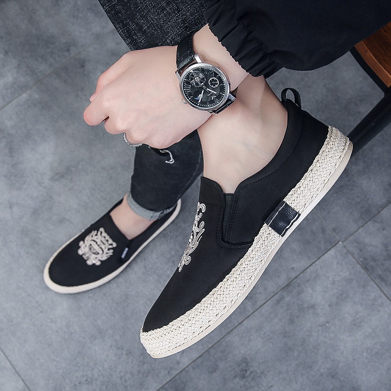 Preto sapatos respiráveis para - Men Shoes Designer avaliação e preço