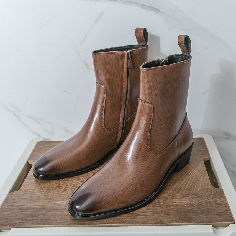 Clássico confortável botas de  - Men Shoes Designer avaliação e preço