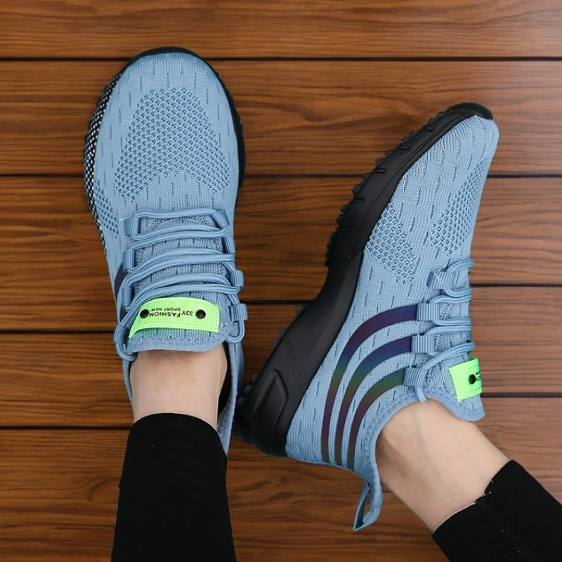 Marca sapatos esportivos malha - Men Shoes Running Sale avaliação e preço