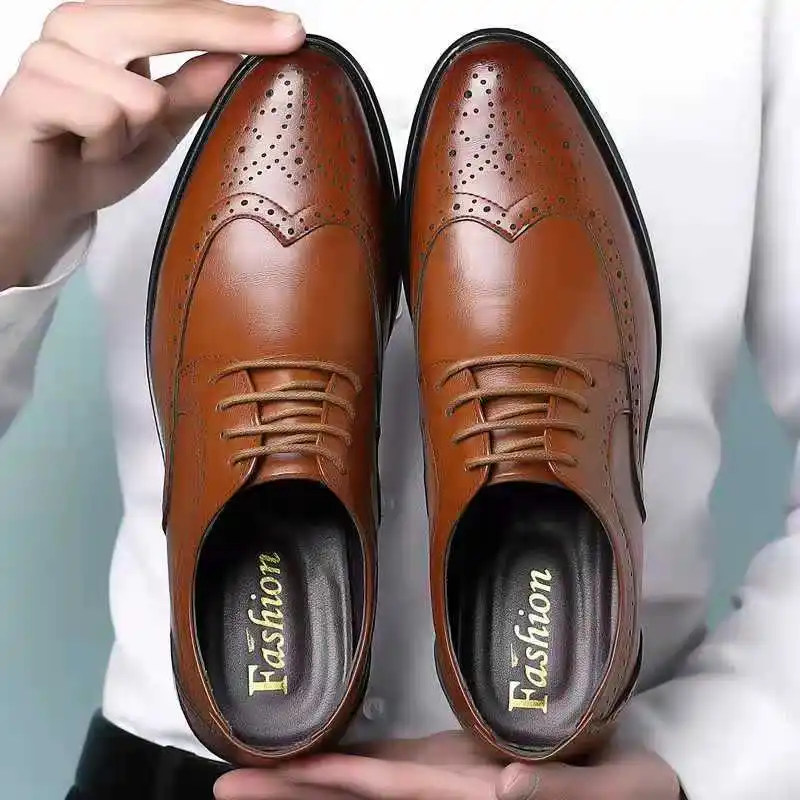 Sapatos masculinos de dedo apo - Men Shoes Official avaliação e preço