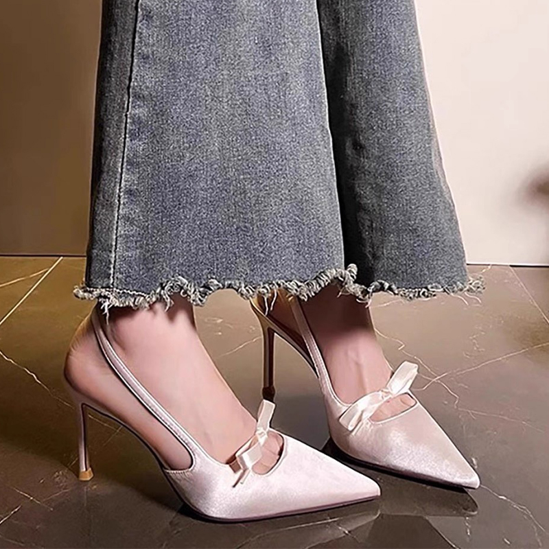 Sandálias Femininas de Salto A - Dress Shoe Pointed avaliação e preço