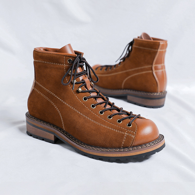 Sapatos de caminhada masculino - Chelsea Boots Suede avaliação e preço