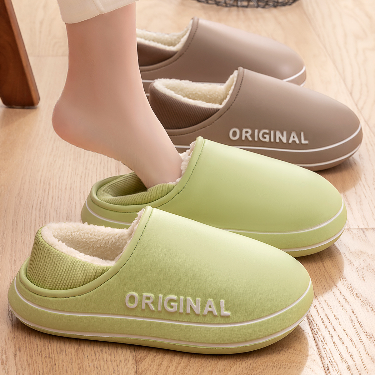 Casa fuzzy chinelo feminino in - Men'S Shoes Grip avaliação e preço