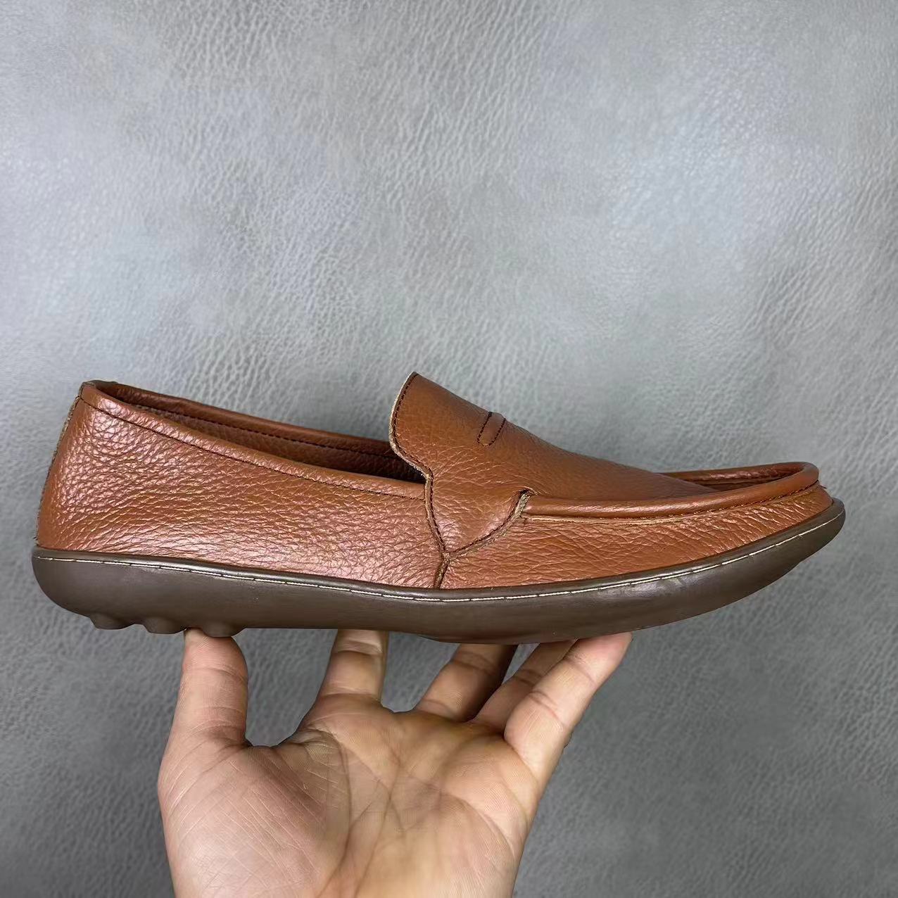 Sapatos masculinos de couro co - Men Shoes Offer avaliação e preço