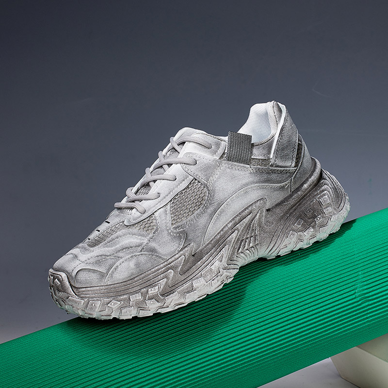 Sapato de sola grossa masculin - Men Shoes Running Sale avaliação e preço