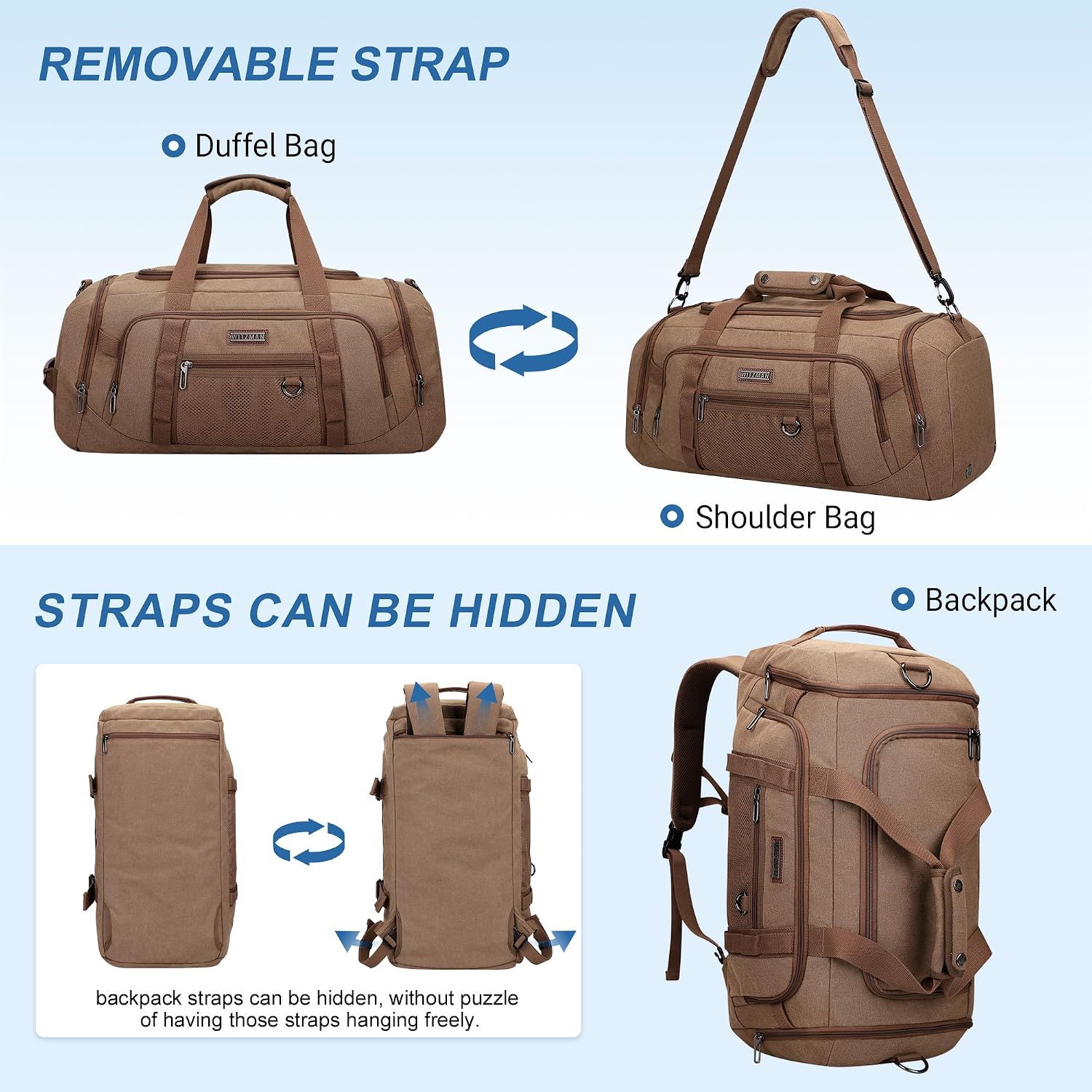 Bolsa de Lona para Homens 3 em - Men Shoes On avaliação e preço