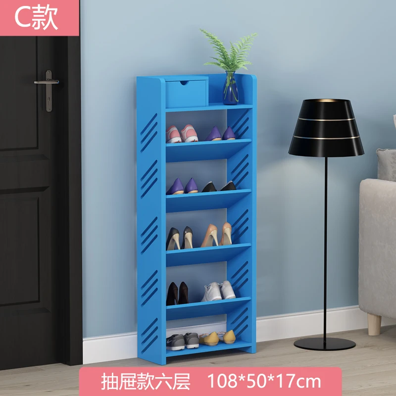 Moda simples ultra-estreito in - Men Shoes Rack avaliação e preço