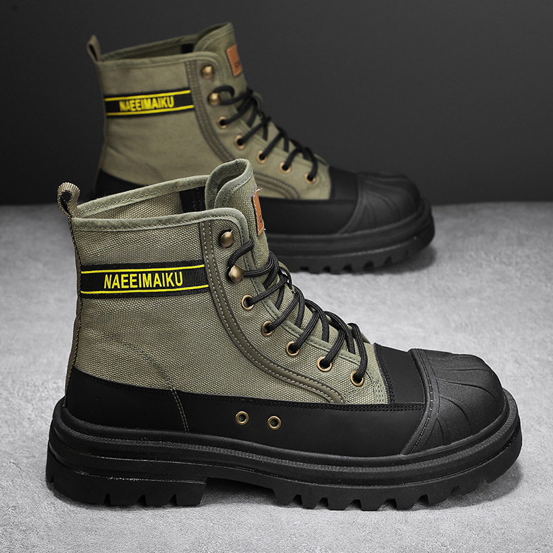 Botas de lona dos homens moda  - Men Shoes Ecco avaliação e preço