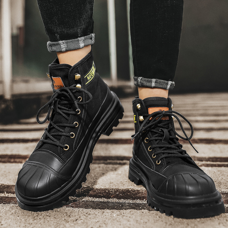 Botas de lona dos homens moda  - Men Shoes Ecco avaliação e preço