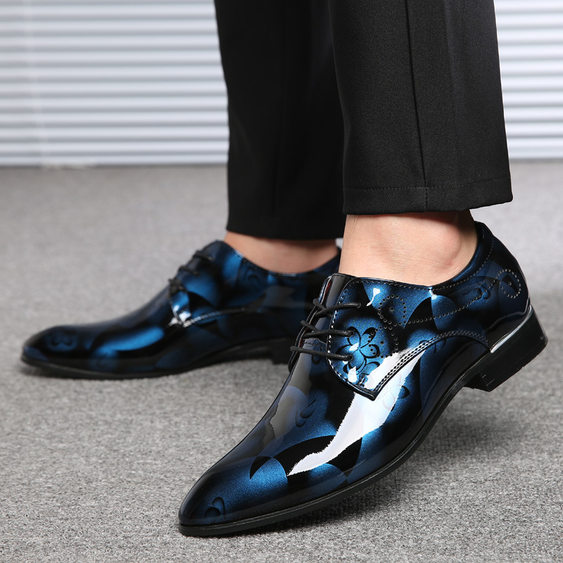 Sapato Oxford com estampa flor - Men Shoes Official avaliação e preço
