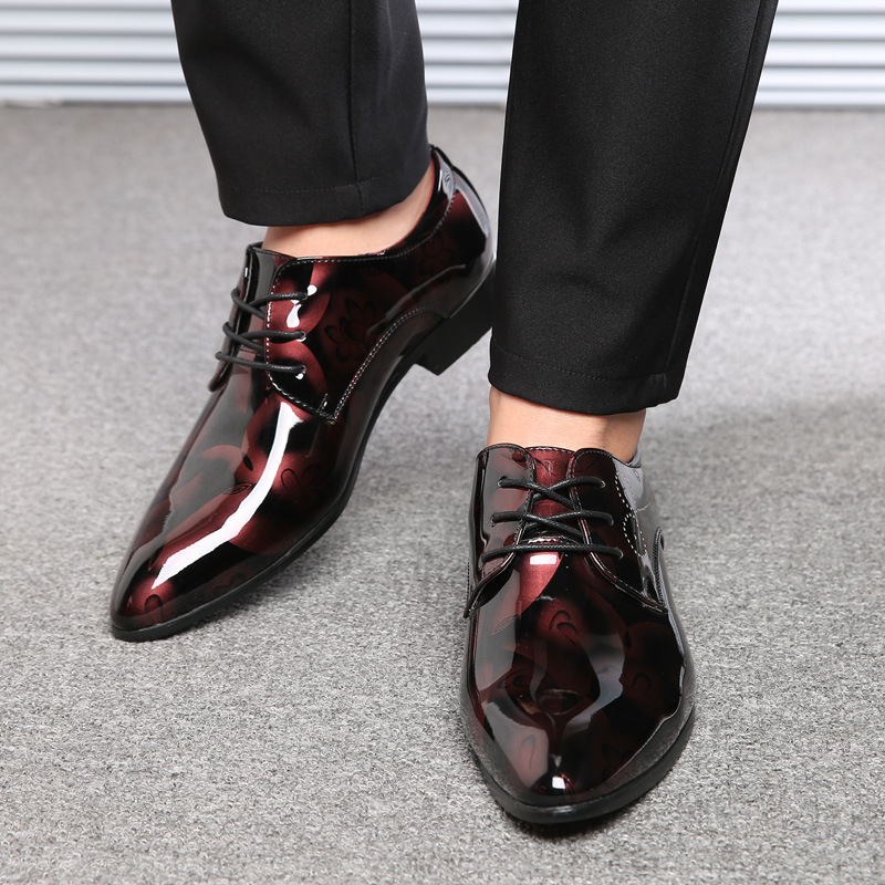 Sapato Oxford com estampa flor - Men Shoes Official avaliação e preço