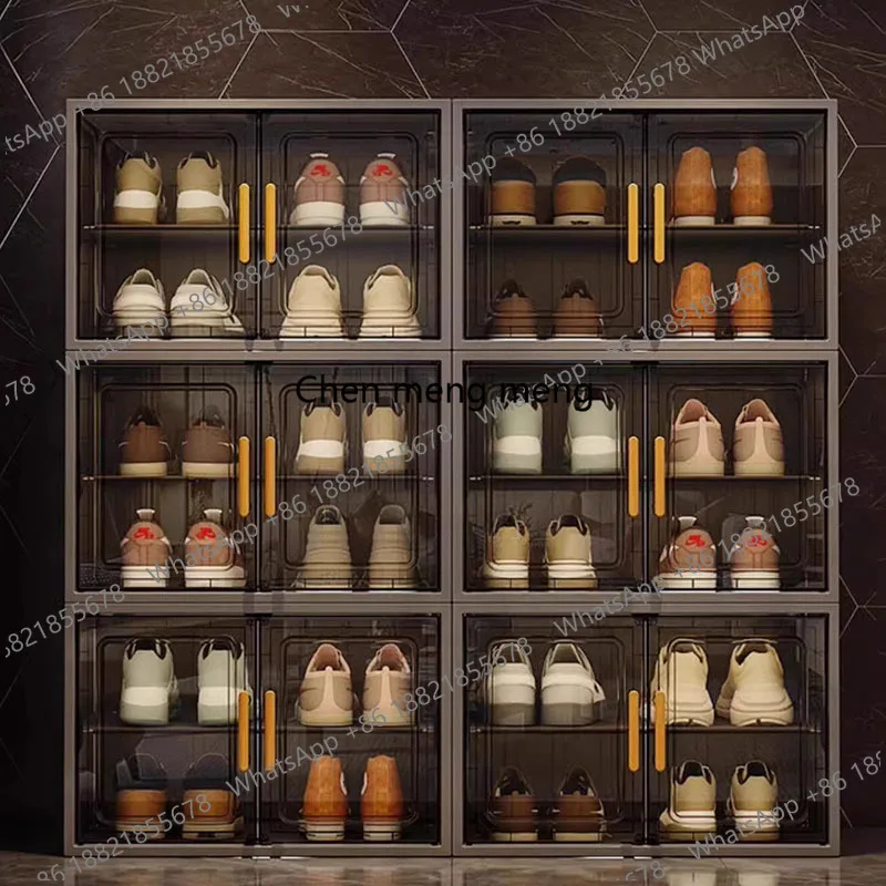 D5556 Sapateira Masculina Tran - Men Shoes Rack avaliação e preço
