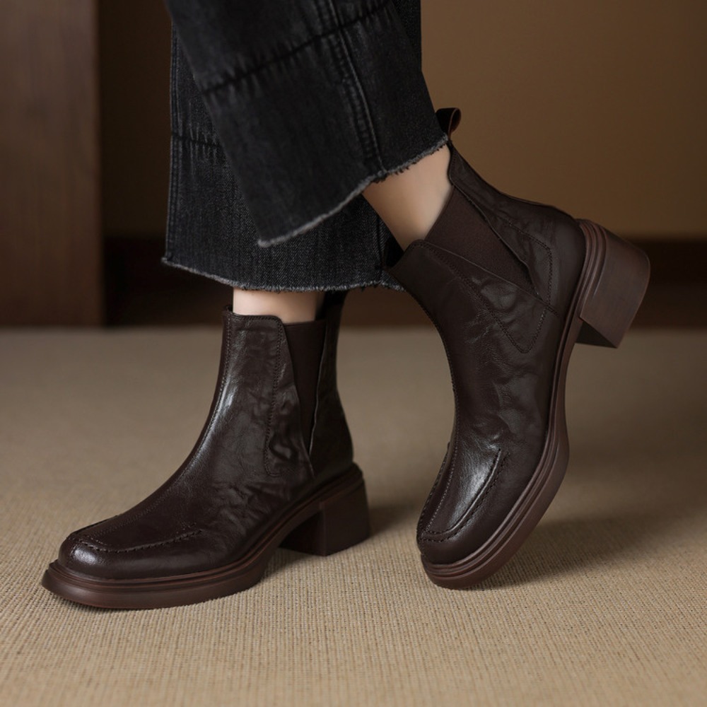 Botas Chelsea de Couro de Vaca - Chelsea Boots Suede avaliação e preço