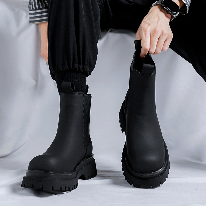 Botas Chelsea de Cano Alto Pre - Shoes Heels Men avaliação e preço