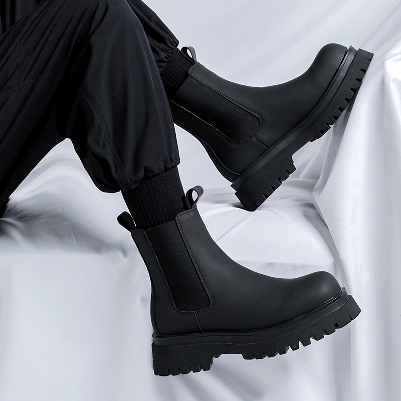 Botas Chelsea de Cano Alto Pre - Shoes Heels Men avaliação e preço